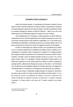 Pauvreté et Perspectives de Développement