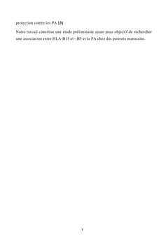 Recherche de l'association HLA-B15 et -B5 et la parodontite agressive