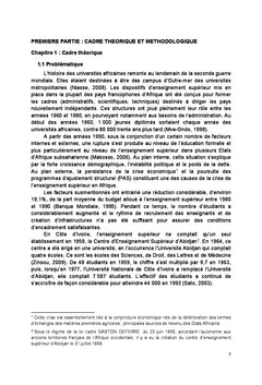 Crise politique en Côte d'Ivoire et fonctionnement des Universités
