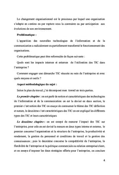 Les TIC et l'entreprise