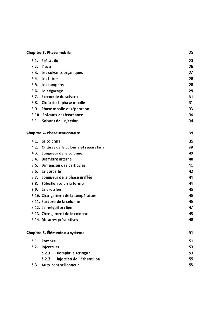 HPLC. Theorie et pratique