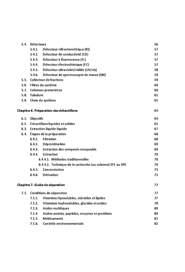 HPLC. Theorie et pratique