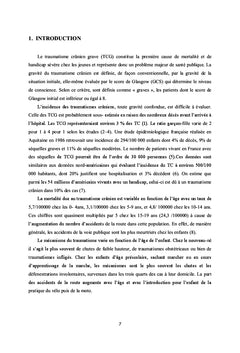 Craniectomie decompressive chez l'enfant traumatise crAnien