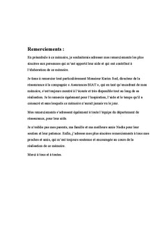 Optimisation d'un programme de reassurance: branche incendie