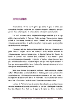 Culturespaces, entre culture et loisirs
