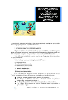 Mieux Comprendre la Comptabilite Analytique