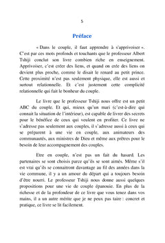 Pour une vie conjugale epanouie