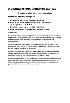Fistules urogénitales obstétricales à l'hôpital de Ségou au Mali
