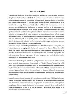 Développement et risque urbains sur le littoral Somone-Mbour (Sénégal)