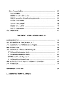 Modelisation geometrique et cinematique des porteurs robot A 3 DDL