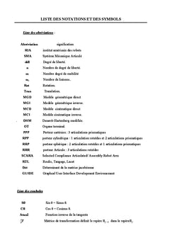 Modelisation geometrique et cinematique des porteurs robot A 3 DDL