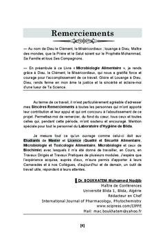 microbiologie alimentaire