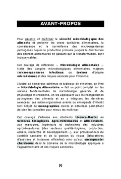 microbiologie alimentaire