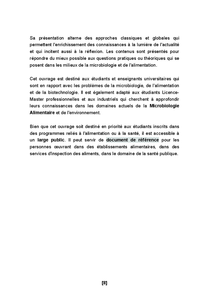 microbiologie alimentaire