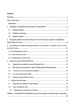 Système de santé de la République Démocratique du Congo