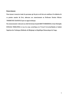 Système de santé de la République Démocratique du Congo