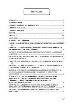 Partenaires internationaux et accompagnement des migrants de retour