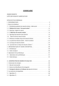 Stratégies de sélection et d'utilisation des manuels de lecture