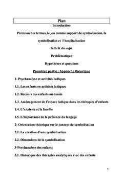 Enfants hospitalisés en manque de supports de symbolisation