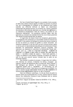 L'ecriture du racisme
