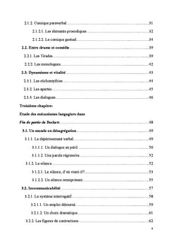Mécanismes langagiers dans Le Mariage de Figaro et Fin de partie