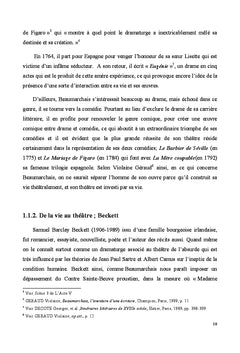 Mécanismes langagiers dans Le Mariage de Figaro et Fin de partie