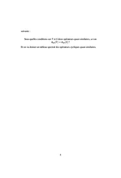 Quelques aspects de la theorie spectrale