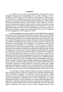 Evolution des écoulements dans le bassin du Nyong (Sud Cameroun)