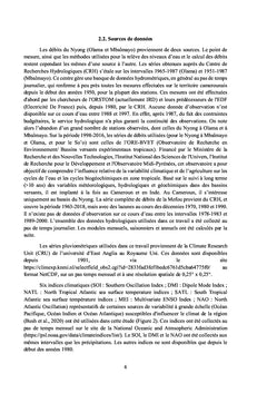 Evolution des écoulements dans le bassin du Nyong (Sud Cameroun)