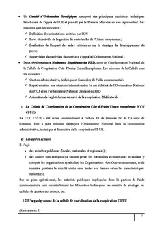 Le risque d'audit dans le fonctionnement des projets finances par FeD