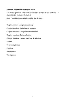 Abrégé de Logique Formelle