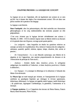 Abrégé de Logique Formelle
