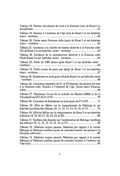 Augmentation du rendement du maïs (Zea mays L.)