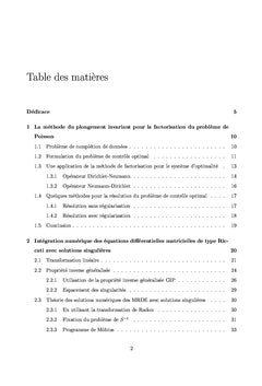 Résolution des équations différentielles martricielles de Riccati
