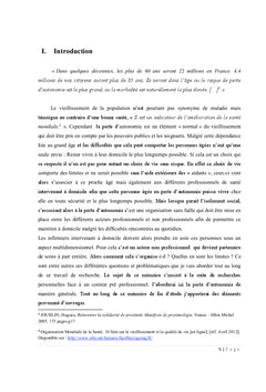 Infirmier/aidant naturel: "AGGIR" dans le cadre du maintien à domicile