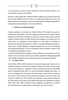 Déterminants de l'arbitrage entre une Banque et IMF