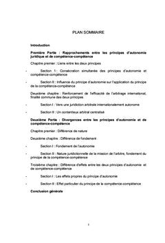 Principes fondamentaux de l'arbitrage commercial international