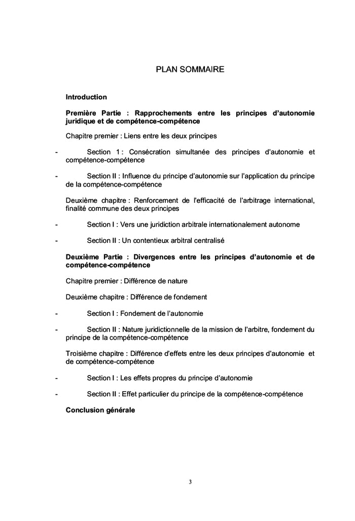 Principes fondamentaux de l'arbitrage commercial international