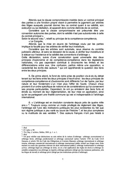 Principes fondamentaux de l'arbitrage commercial international
