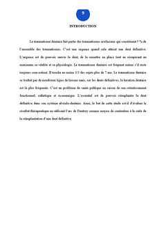 Luxation des dents permanentes