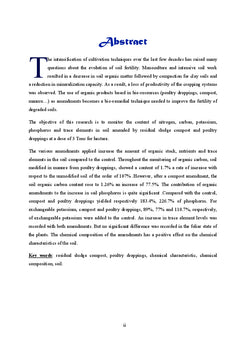 Valorisation agronomique des boues compostées en Tunisie