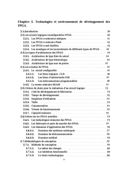 La reconnaissance des anomalies médicales en Technologie FPGA