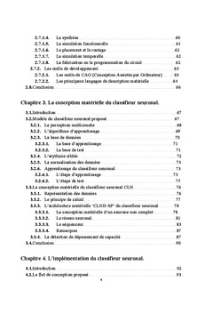 La reconnaissance des anomalies médicales en Technologie FPGA