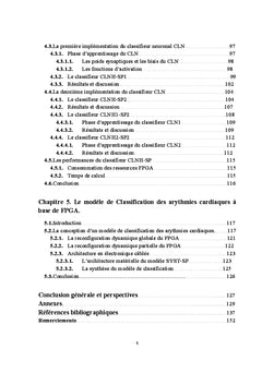 La reconnaissance des anomalies médicales en Technologie FPGA