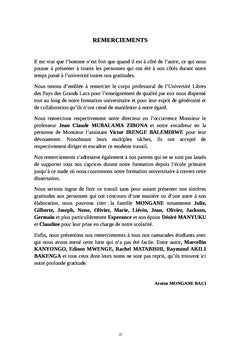 Indemnisation des victimes des violences sexuelles en droit congolais