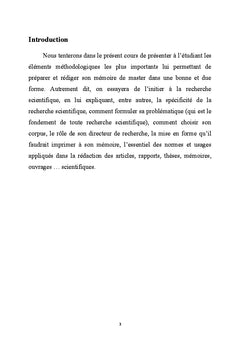 Éléments de méthodologie de recherche