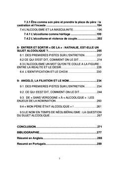 Le sujet alcoolique