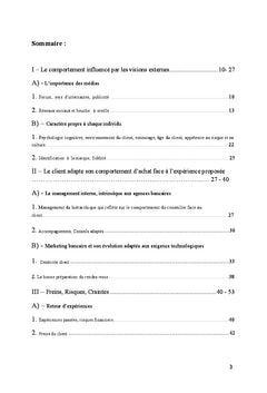 Marketing bancaire et ses enjeux sur le comportement des consommateurs
