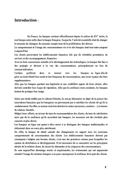 Marketing bancaire et ses enjeux sur le comportement des consommateurs