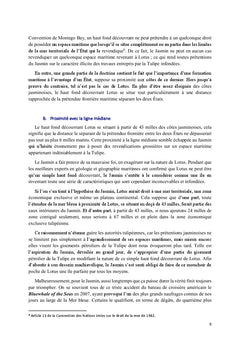 Nature et rôle de haut-fond découvrant dans une délimitation maritime